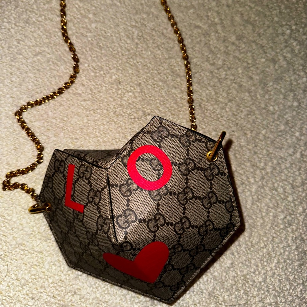 Gucci “love” shoulder bag